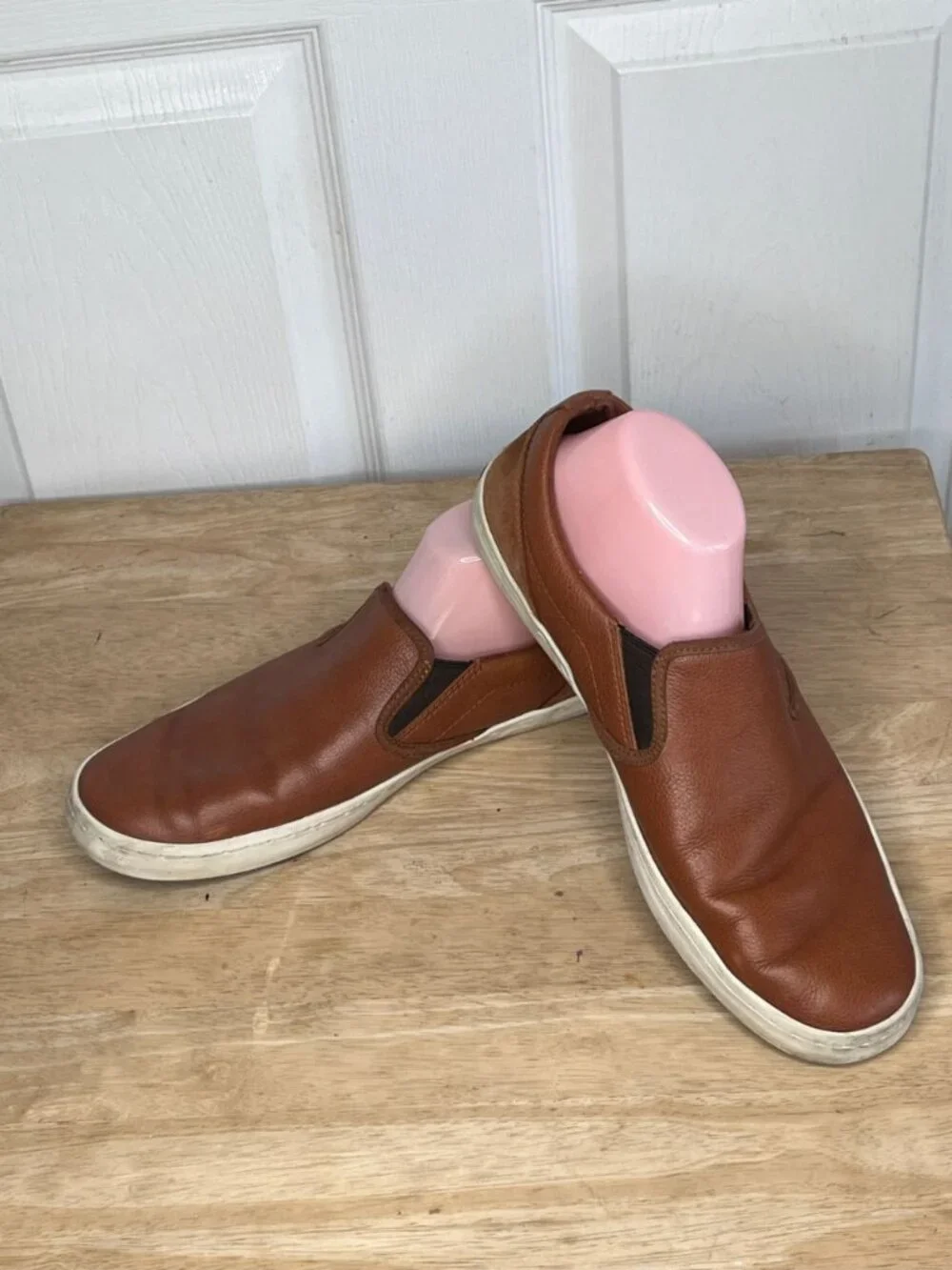 Cole Haan Grand.Os Tan Leather Nantucket Deck Shoes sz 11.5 M Preppy C27537